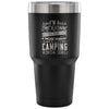 Camping Travel Mug A Tent Pitching Weiner Roasting 30 oz Stainless Steel Tumbler