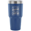 Camping Travel Mug A Tent Pitching Weiner Roasting 30 oz Stainless Steel Tumbler