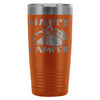 Camping Travel Mug Happy Camper 20oz Stainless Steel Tumbler