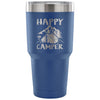 Camping Travel Mug Happy Camper 30 oz Stainless Steel Tumbler