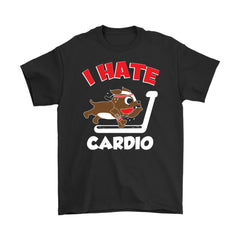 Cardio Exercise Shirt I Hate Cardio Gildan Mens T-Shirt