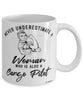 Cargo Pilot Mug Never Underestimate A Woman Who Is Also A Cargo Pilot Coffee Cup White