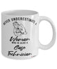 Case Technician Mug Never Underestimate A Woman Who Is Also A Case Tech Coffee Cup White