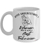 Cast Technician Mug Never Underestimate A Woman Who Is Also A Cast Tech Coffee Cup White