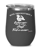 Cast Technician Wine Glass Never Underestimate A Woman Who Is Also A Cast Tech 12oz Stainless Steel Black