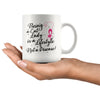 Cat Lady Mug Being A Cat Lady Is A Lifestyle Not A Disease 11oz White Coffee Mugs