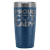 Cat Lady Travel Mug Proud Cat Lady 20oz Stainless Steel Tumbler