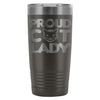 Cat Lady Travel Mug Proud Cat Lady 20oz Stainless Steel Tumbler