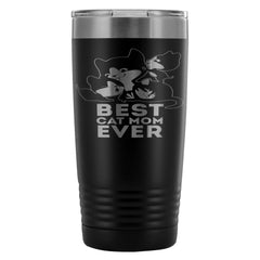 Cat Mom Travel Mug Best Cat Mom Ever 20oz Stainless Steel Tumbler