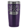 Cat Travel Mug I Want To Live Like A Cat 20oz Stainless Steel Tumbler