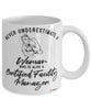 Certified Facility Manager Mug Never Underestimate A Woman Who Is Also A Certified Facility Manager Coffee Cup White