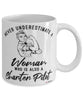 Charter Pilot Mug Never Underestimate A Woman Who Is Also A Charter Pilot Coffee Cup White