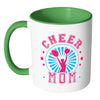 Cheer Mom Mug White 11oz Accent Coffee Mugs