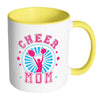 Cheer Mom Mug White 11oz Accent Coffee Mugs