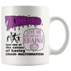 Chiari Malformation Mug Zombies Love My Extra Brains 11oz White Coffee Mugs