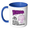 Chiari Malformation Zombies Love My Extra Brains White 11oz Accent Coffee Mugs