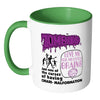 Chiari Malformation Zombies Love My Extra Brains White 11oz Accent Coffee Mugs