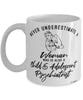 Child Adolescent Psychiatrist Mug Never Underestimate A Woman Who Is Also A Child Adolescent Psychiatrist Coffee Cup White