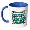 Christian Psalms Bible Verse Mug Raising Arrows White 11oz Accent Coffee Mugs