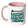 Christian Psalms Bible Verse Mug Raising Arrows White 11oz Accent Coffee Mugs