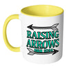 Christian Psalms Bible Verse Mug Raising Arrows White 11oz Accent Coffee Mugs