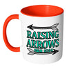 Christian Psalms Bible Verse Mug Raising Arrows White 11oz Accent Coffee Mugs