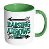 Christian Psalms Bible Verse Mug Raising Arrows White 11oz Accent Coffee Mugs