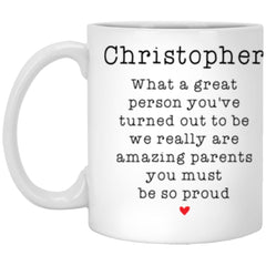Christopher jCummiskey 112-6041171-8925858 XP8434 11 oz. White Mug