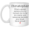 Christopher jCummiskey 112-6041171-8925858 XP8434 11 oz. White Mug