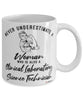 Clinical Laboratory Science Technician Mug Never Underestimate A Woman Who Is Also A Clinical Laboratory Science Tech Coffee Cup White