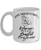 Coastal Engineer Mug Never Underestimate A Woman Who Is Also A Coastal Engineer Coffee Cup White