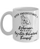 Cognitive Behavioral Therapist Mug Never Underestimate A Woman Who Is Also A Cognitive Behavioral Therapist Coffee Cup White