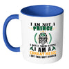 Combat Medic Mug I Am Not A Prince I Don't White 11oz Accent Coffee Mugs