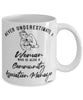 Community Association Manager Mug Never Underestimate A Woman Who Is Also A Community Association Manager Coffee Cup White