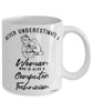 Computer Technician Mug Never Underestimate A Woman Who Is Also A Computer Tech Coffee Cup White