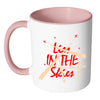 Conspiracy Theory Chemtrails Mug Lies In The Skies White 11oz Accent Coffee Mugs