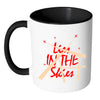 Conspiracy Theory Chemtrails Mug Lies In The Skies White 11oz Accent Coffee Mugs