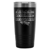 Conspiracy Theory Travel Mug Eat Your GMOs Drink 20oz Stainless Steel Tumbler