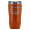 Conspiracy Theory Travel Mug Eat Your GMOs Drink 20oz Stainless Steel Tumbler