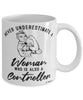 Controller Mug Never Underestimate A Woman Who Is Also A Controller Coffee Cup White