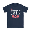 Cool Evolution Mom Shirt The Evolution of Mom Gildan Womens T-Shirt