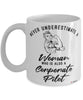 Corporate Pilot Mug Never Underestimate A Woman Who Is Also A Corporate Pilot Coffee Cup White