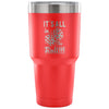 Craps Dice Travel Mug It's All In The Roll 30 oz Stainless Steel Tumbler