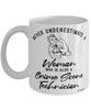 Crime Scene Technician Mug Never Underestimate A Woman Who Is Also A Crime Scene Tech Coffee Cup White