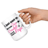 Crochet Mug I Just Want To Drink Tea Crochet And Take Naps 15oz White Coffee Mugs