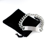 To a Future Network Administrator Gifts, Turns dreams into reality, Graduation Gifts for New Network Administrator, Christmas Inspirational Cuban Chain Stainless Steel Bracelet For Men, Women