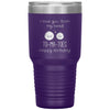 Cute Birthday Tumbler I Love You From My Head To Ma Toes Laser Etched 30oz Stainless Steel Tumbler