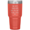 Cute Father Tumbler From Son Daughter On Dads Shoulders Was The Best Place To Be Laser Etched 30oz Stainless Steel Tumbler