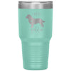 Cute Golden Retriever Tumbler for Dog Owner Fur Mom Dad Life is Golden Laser Etched 30oz Stainless Steel Tumbler