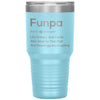 Cute Grandfather Tumbler Funpa Like Grandpa Just Cooler Also Smarter Than Dad Laser Etched 30oz Stainless Steel Tumbler